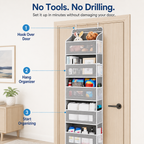 SofyNest™ 5-Tier Over Door Organizer