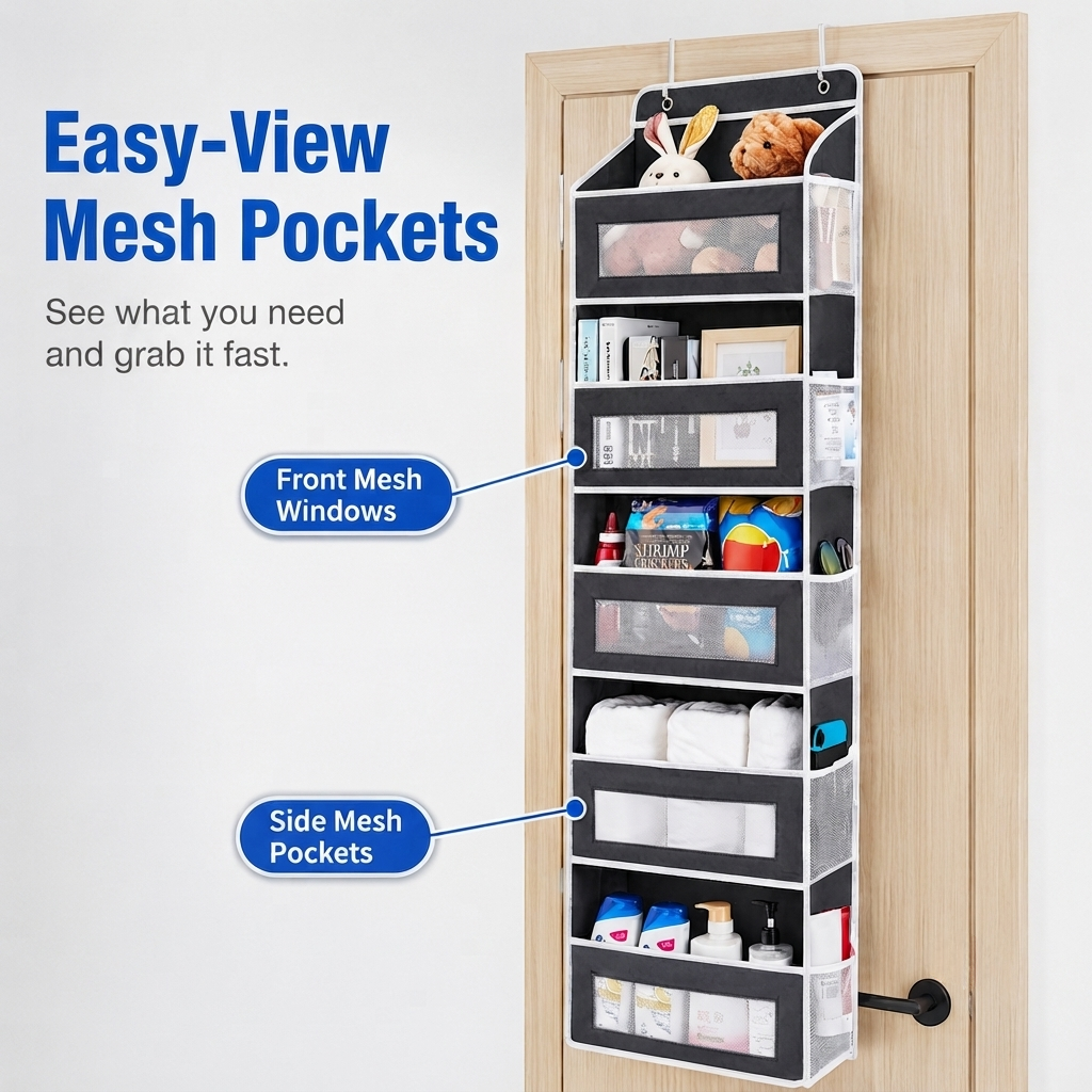 SofyNest™ 5-Tier Over Door Organizer