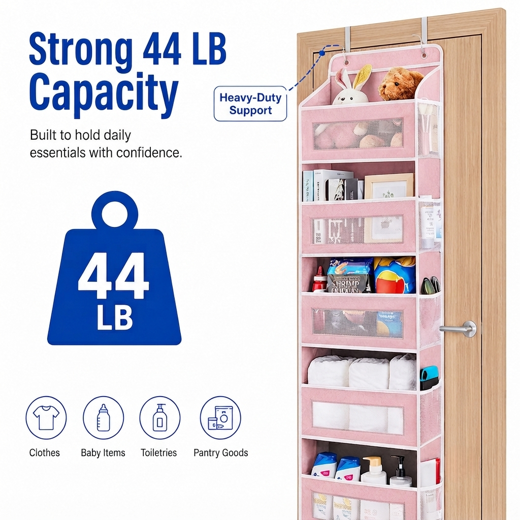 SofyNest™ 5-Tier Over Door Organizer