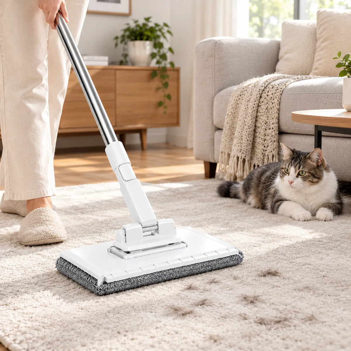 SofyNest™ Handsfree Flat Mop