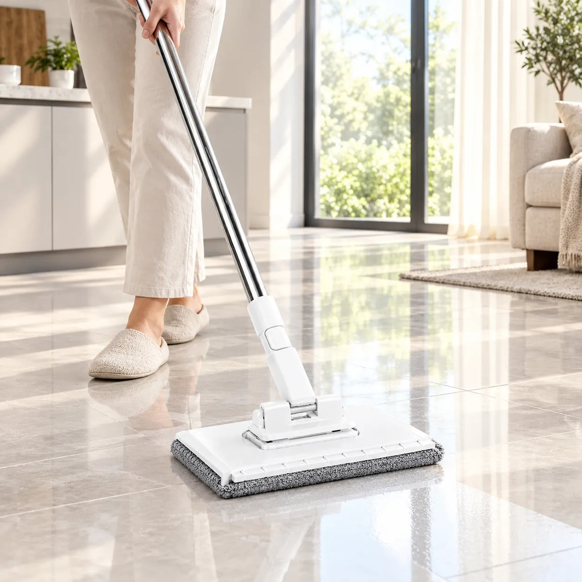 SofyNest™ Handsfree Flat Mop