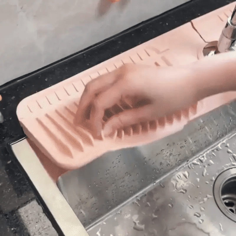Kitchen Sink Splash Guard Mat