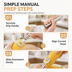 🌽 Stainless Steel Corn Stripper and Bottle Opener